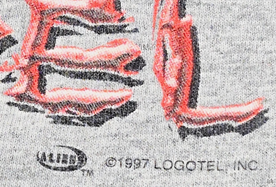 Camiseta De Colección Alien Workshop Skateboard Dennis Rodman #97 Modelo a Rol Grande 1997 Foto 2 de 4