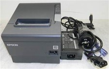 EPSON Black Thermal Receipt Printer M244a TM-T88V 24-pin serial complete