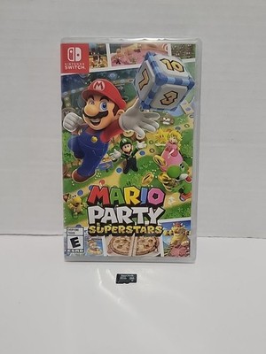 Mario Party Superstars Nintendo Switch SEALED 00000 Early Print Rare