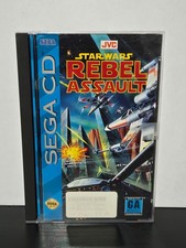 Star Wars Rebel Assault Sega CD Comes w/ Case, Game, Manual