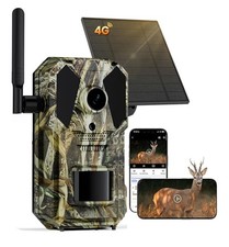 4G Cellular Trail Camera, No WiFi Needed, 0.2s Fast Trigger Speed, Full Color...