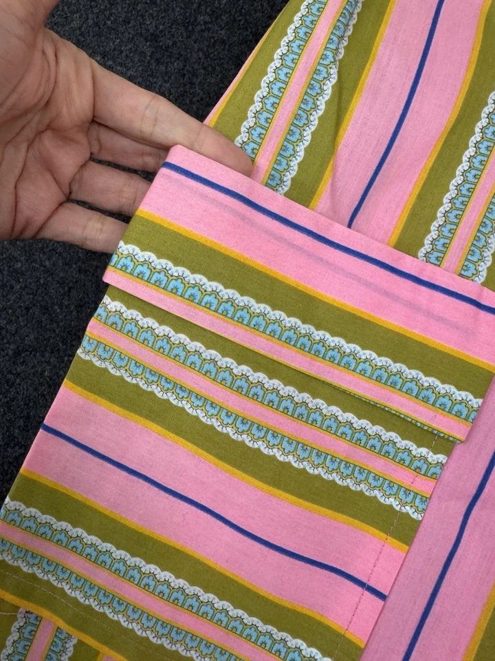 Abrigo de casa de colección años 60’s/70’s Mod MCM Dela-Ann Loungewear psicodélico groovy bata Foto 2 de 4