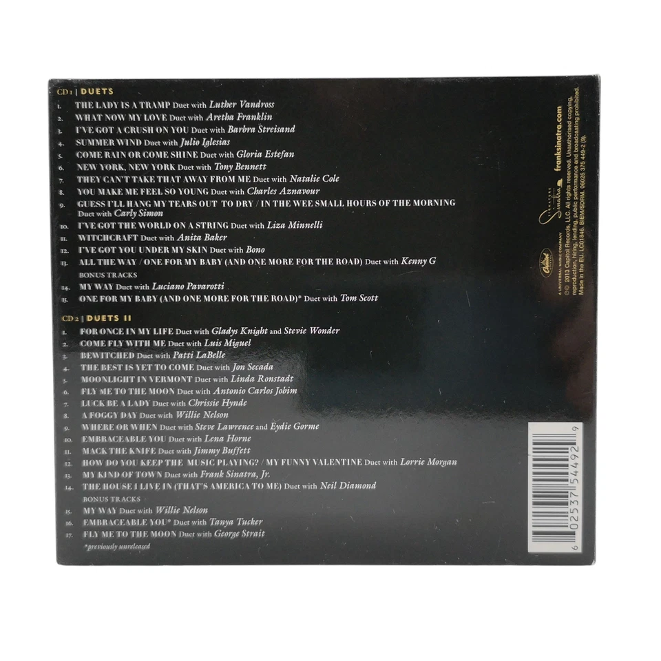 Frank Sinatra - Duets - 20th Anniversary (Deluxe Edition)  2 CDs - guter Zustand - Bild 2 von 4