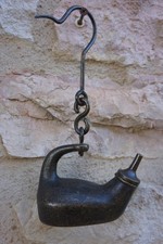 LAMPE À HUILE ESPAGNOLE EN
