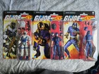 New ListingHasbrp Carded G.I.Joe Action Figures.  Cobra Commander, Tele-Viper, and S.Serp.
