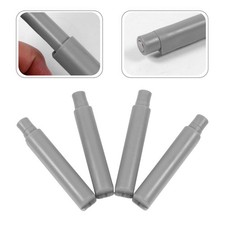 4Set Cabinet Latch Magnetic Push Catch Grey ABS Material for Cupboard and Closet