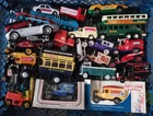 VINTAGE & LATER DIECAST TOY JOB LOT DINKY MATCHBOX DAYS GONE etc CARS BUSSES etc