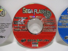Sega Flash Vol. 3 Compilation Demo Sega Saturn CD Only PAL