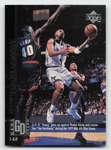 Anfernee Hardaway #88 1997 Upper Deck Game Dated Memorable Moments card