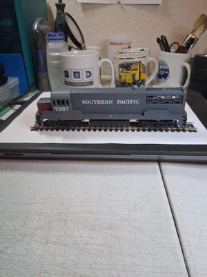 #ad #ad Stewart Hobbies Southern Pacific U28 B Powered Diesel Locomotive #7027 DCC Ready $85.00