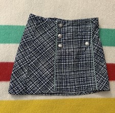  350 Veronica Beard NewYork Tweed Starck Skirt Size 4 BrandNew BNWT 26/27 Waist