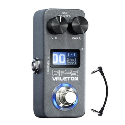 Valeton GP~5 Compact Multi~Effects Processor & NAM/IR Loader Pedal