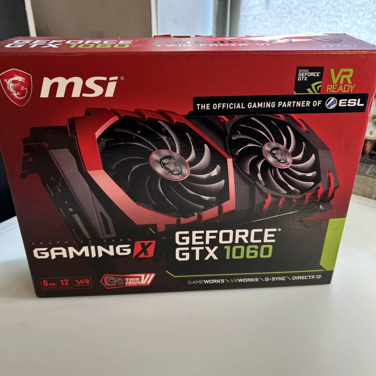 MSI NVIDIA GeForce GTX 1060 6 GB Memory Computer Graphics Cards