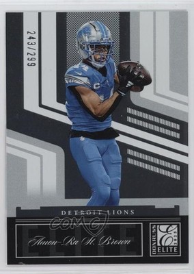 2025 Panini Donruss Elite 2007 Elite 243/299 Amon-Ra St Brown #18 1g37