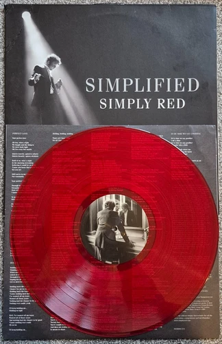 Simply Red Simplified LP Limited Edition Red Record NM Vinyl