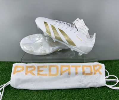 Adidas Predator 30 Elite FG IG4009 US8 UK7 White boots Cleats mens
