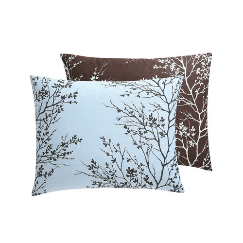 Letto completo reversibile 8 pezzi in una borsa piumone federe lenzuola piatte camera da letto queen - Foto 7 di 9