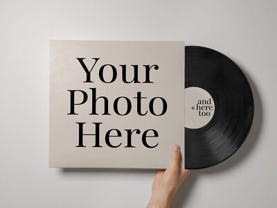 Custom 12'' Vinyl Record - Handcrafted with Your Music and Artwork