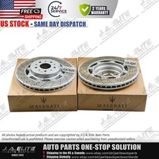 Front Brake Rotor fit Maserati Granturismo Quattroporte GranTurismo 4.7L, 235318