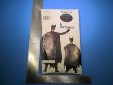Vintage Sewing Pattern Butterick 4172 Batman Forever All Boys Sizes S8638
