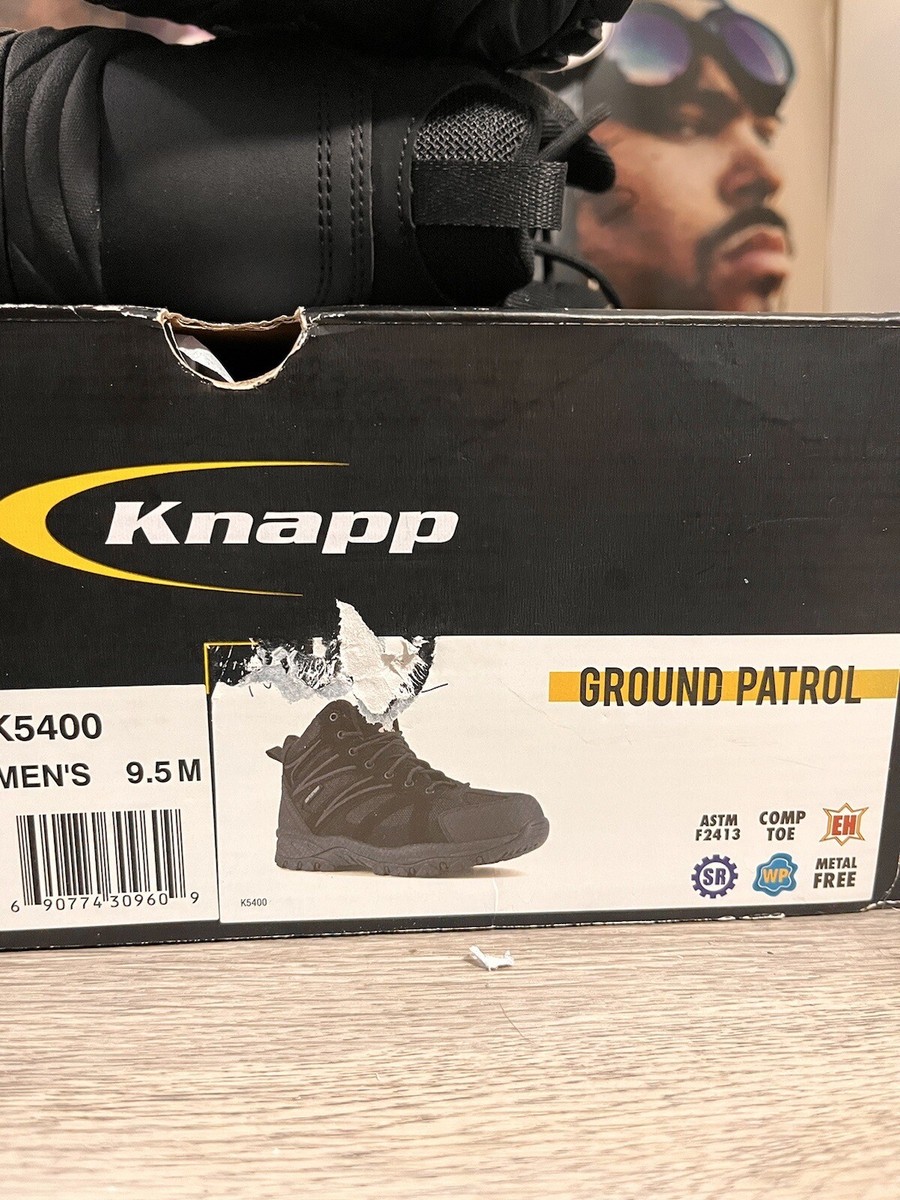 Knapp Ground Patrol Men\'s K5400 Trail Hiker Comp Toe Work Boots Size 8.5 W Amazon.com | Knapp Men main image 2