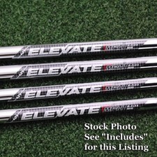 True Temper Elevate MPH 95 Steel Iron 8 Shafts Regular Flex .370 Parallel - NEW
