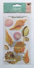 Jolee's Vellum Sea Shells Beach Ocean Scrapbooking Stickers