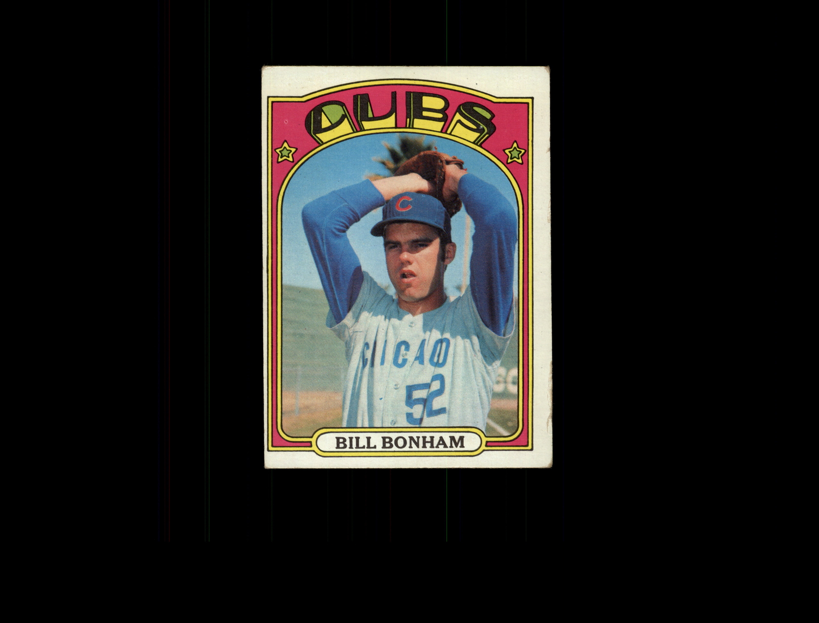 1972 Topps 29A Bill Bonham Yellow under C and S RC EX #D1,333057