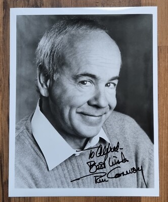 Original Autogramm (hand-signed) von  Tim Conway (B)  (Cannonball Run II)