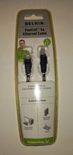 BELKIN FastCat 5e Ethernet Patch Network Cable 7ft/2.1m NEW NIB