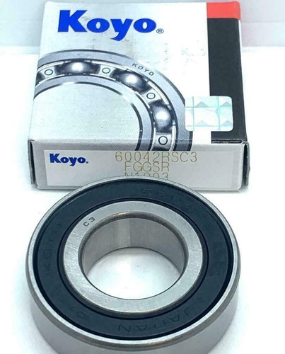 NEW KOYO 6004 2RS C3 Deep Groove Ball Bearings 20x42x12mm FAST SHIPPING - 第 2/3 張圖片
