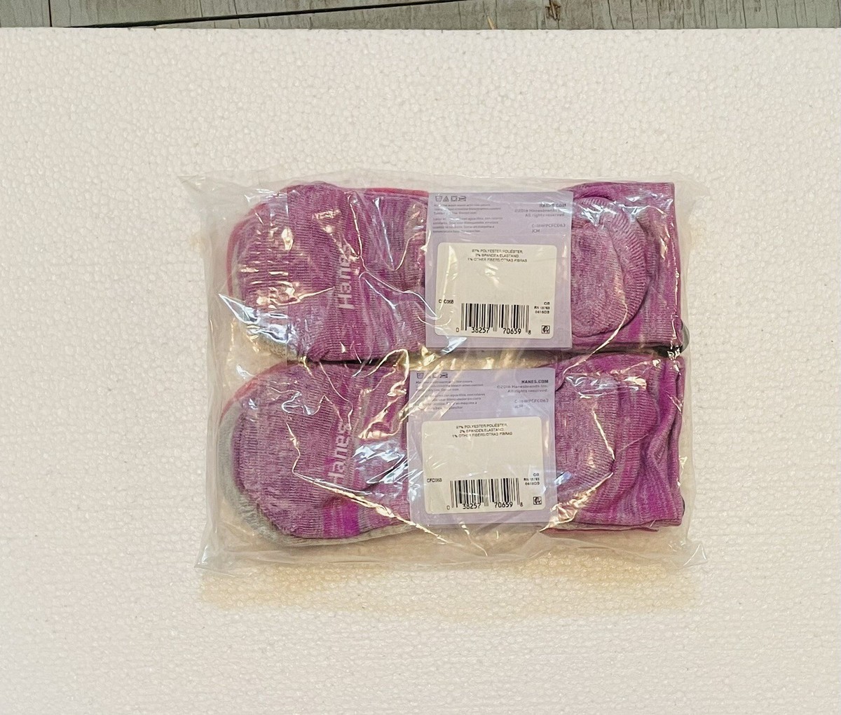 Hanes Low Cut Socks Women's 6-Pair, Comfort Fit, Shoe Size 5-9