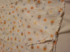 Disney Baby Blanket Winnie The Pooh Triangles Blocks Muslin Swaddle Aden Anais