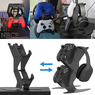 Headphone Stand Gaming Controller Holder & Headset Holder Desk Earphone Aluminum