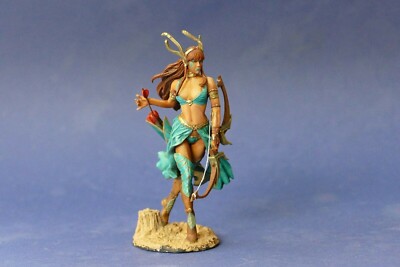 Figurine Pegaso Heroic Fantasy Woman With Bow 9 Cm High Ebay