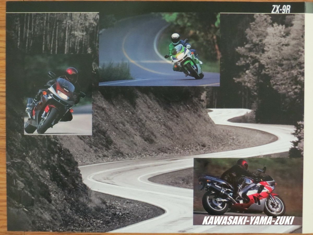 1994 ZX9R Ninja ZX900-B1 Kawasaki Sales Brochure [OEM/New 1994 ZX9R Ninja ZX900-B1 Kawasaki Sales Brochure [OEM/New