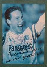 MiLAN PALLONE D'ORO'1991 JEAN-PiERRE PAPiN-FIRMATO A MANO CARTOLINA # 3