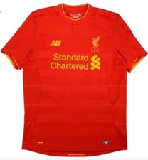 New Balance Liverpool FC 2016-17 Home Shirt Size S RRP £64.99