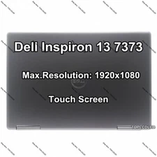 Dell Inspiron 13 7373 13.3" 1920x1080 FHD LCD LED Display Touch Screen Assembly