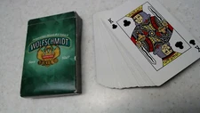 WOLFSCHMIDT Vodka Advertising Deck of Playing Cards 