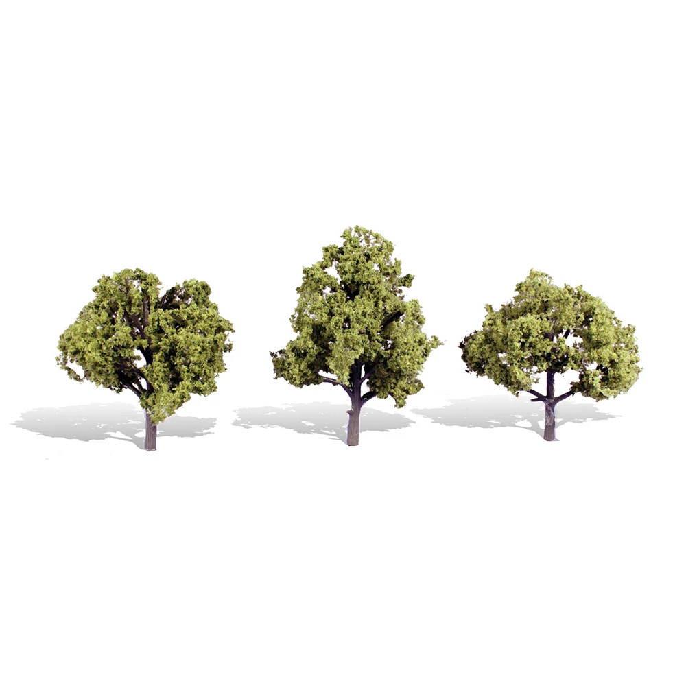 Woodland Scenics TR3509 4"" to 5"" Early Light Trees (Pk 3)