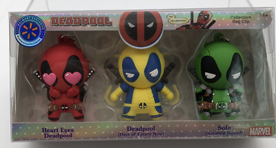 Monogram International Deadpool Collectors Bag Clip - Heart Eyes, Deadpool, Solo
