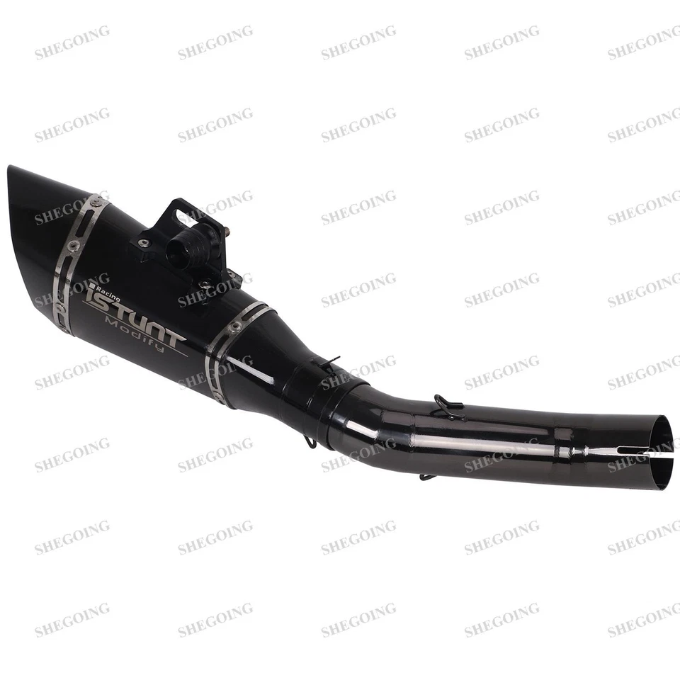 Tubo de escape para moto Honda CB400/500X 18-24 CB500F CBR400/500/500R 16-24 Foto 2 de 4