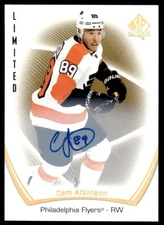 2021-22 SP AUTHENTIC LIMITED AUTO Cam Atkinson Columbus Blue Jackets #103