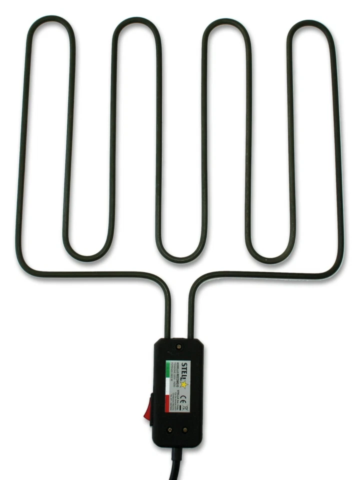 Bistecchiera Griglia Elettrica in Acciaio Inox 2700W Griglia e Piano Removibile - Immagine 3 di 3