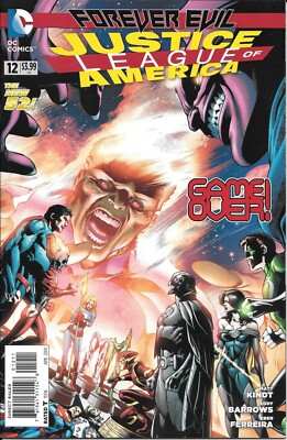 JUSTICE LEAGUE of AMERICA  #12 (April 2014) VARIANT 'Main' COVER by EDDY BARROWS