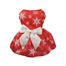 Xmas Pet Clothes For Small Dogs Cats Xmas Cosplay Pet Skirt Princess Puppy Dress