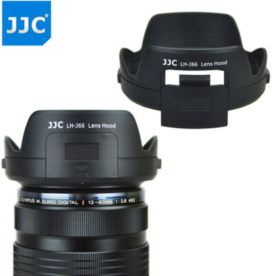 JJC Filter Adjustable Lens Hood for Olympus M. Zuiko 12-40mm F 2.8 Lens as LH-66