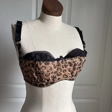 Style 4700 Leopard Empress Plunge Bra