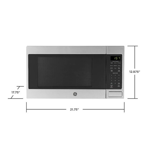 GE 1.6cu ft 1150Watt Countertop Microwave (Stainless Steel) 84691829775 eBay